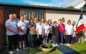 Les membres du club de Roye présents.