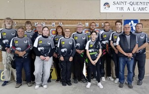 Le groupe des archers SQTA le samedi