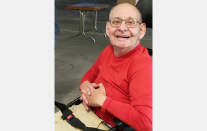 Bernard, heureux après son tir.