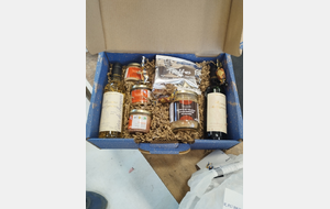 le lot gagné par Nicole