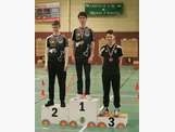 Le magnifique podium des archers Saint Quentinois