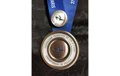 Dimitri, vice-champion de France en salle arc classique